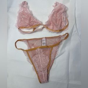 Victorias Secret Lace Lingerie Set